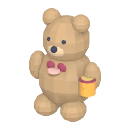 A teddy bear
