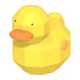 A rubber duck